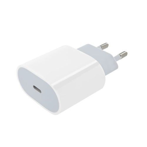 Apple 20W hálózati töltő adapter USB Type-C fehér MHJE3ZM/A (eco csomagolás)