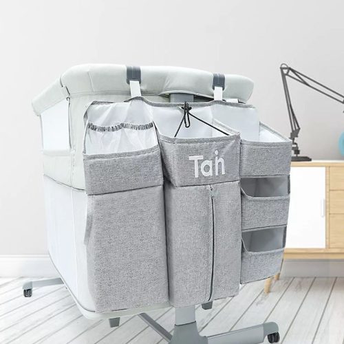 Multifunkciós babaholmi rendszerező szürke