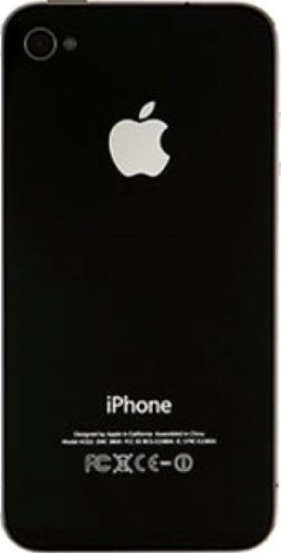 iPhone 4S akkufedél / hátlap fekete