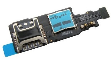 Samsung Galaxy S5 Mini sim és memóriakártya olvasó