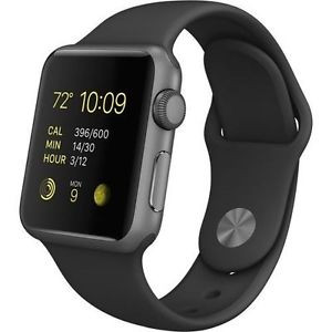 MH Protect Apple Watch 42mm sportszíj M-L méret fekete