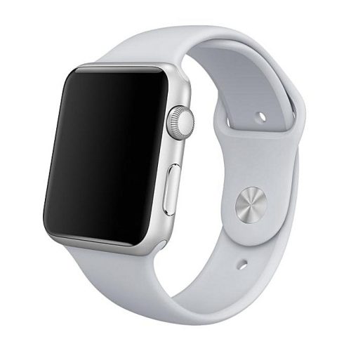 MH Protect Apple Watch 42mm sportszíj M-L méret világos szürke