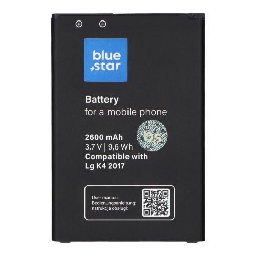 LG K4 2017 / K8 2017 Blue Star Prémium 2600mAh Li-Ion akkumulátor
