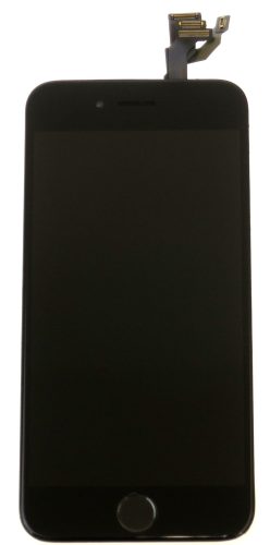 Apple iPhone 6 LCD Kijelző érintőpanellel Fekete Gyári minőség Szerelt
