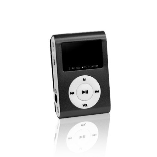 Setty MP3 lejátszó LCD Kijelzővel sztereo fülhallgató fekete