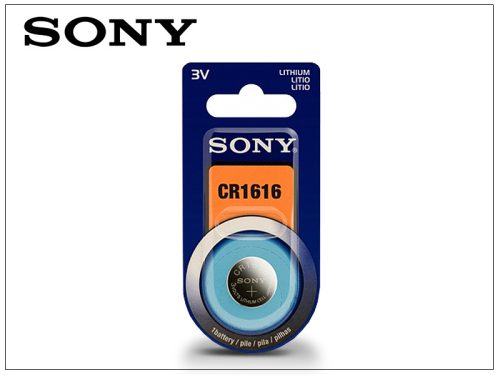 Sony CR1616 lithium gombelem 3V 1 darab / csomag
