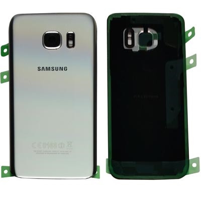 Samsung G930F Galaxy S7 akkufedél Ezüst