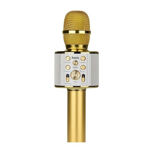 HOCO Cool Sound Multimédiás Karaoke mikrofon KTV BK3 arany