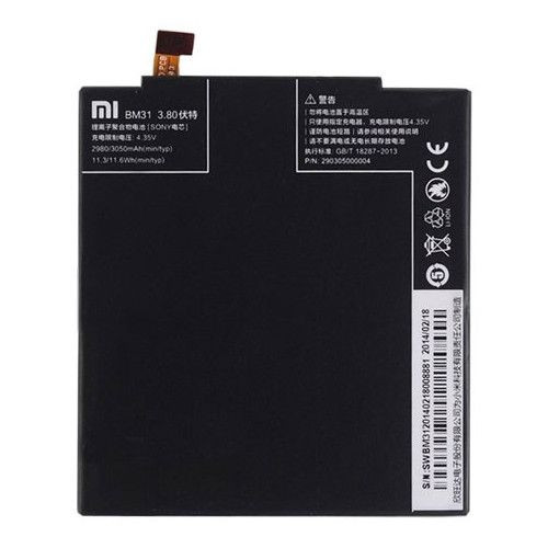 Xiaomi BM31 Mi3 akkumulátor 3050 mAh eco csomagolás