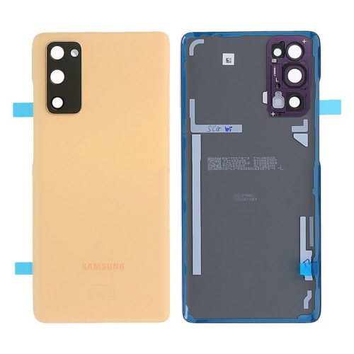 Samsung Galaxy S20 FE akkufedél narancs