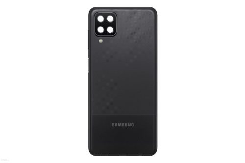 Samsung Galaxy A12 akkufedél GH82-24487A fekete