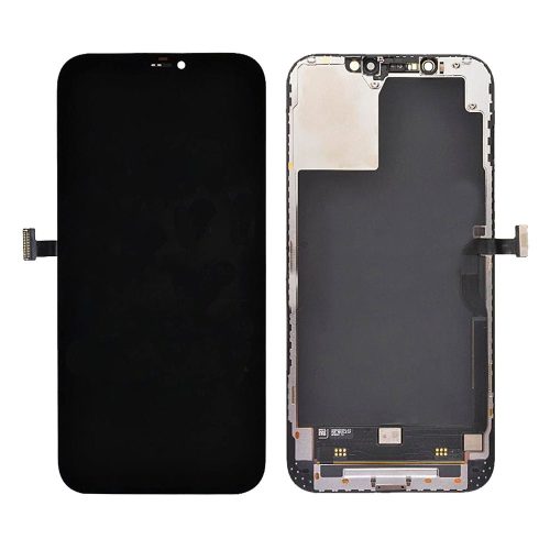 iPhone 12 Pro Max komplett lcd kijelző érintőpanellel fekete hard oled