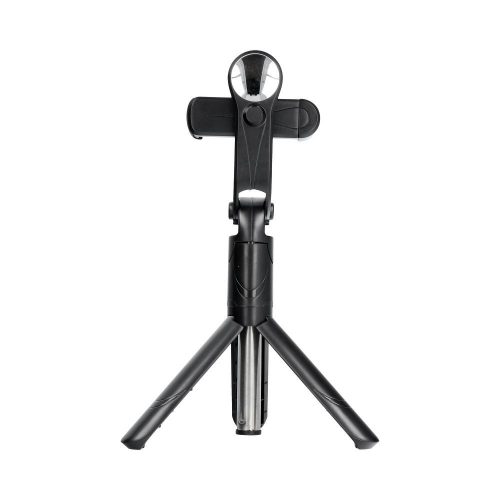 Bluetooth szelfi bot, tripod állvánnyal, távirányitóval, tükör kiegészítéssel, SSTR-11, fekete