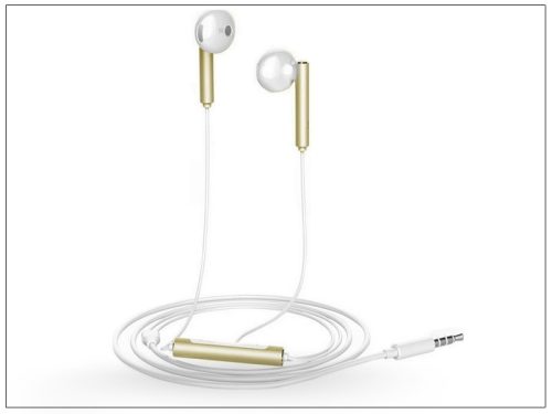 Huawei AM116 3,5mm Jack csatlakozós sztereó headset fehér/arany (ECO csomagolás)