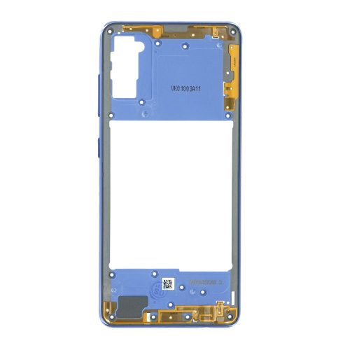 Samsung Galaxy A41 (SM-A415FN) középső keret kék