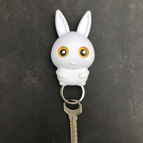 Kulcstartó nyuszi fehér