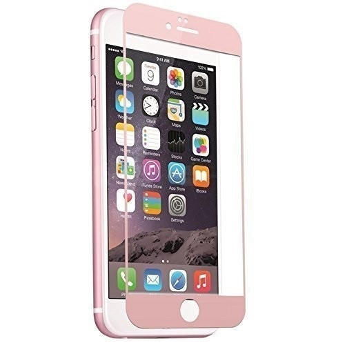 Apple iPhone 6/6S Plus Tempered Glass 3D üveg kijelzővédő fólia, rose gold