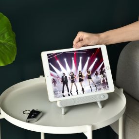 Zsebkendőtartó telefonállvány szürke