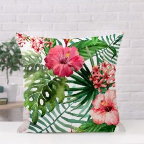 Boho dekor párnahuzat dzsungel