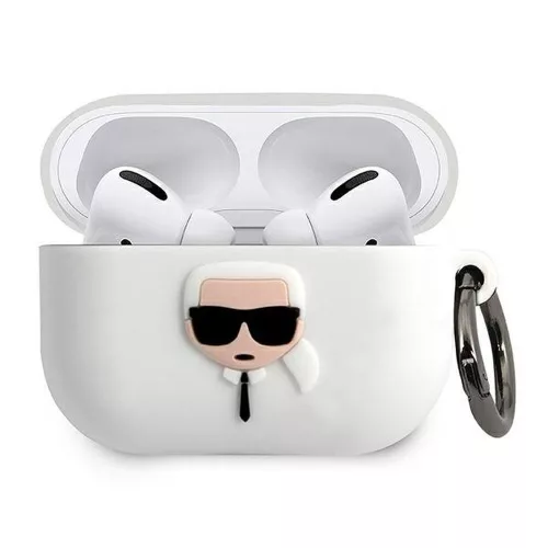 Apple AirPods pro tok Karl Lagerfeld KLACAPSILGLWH fehér