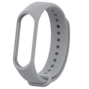 Xiaomi Mi Band 5 / Xiaomi Mi Band 6 Szilikon pánt szürke