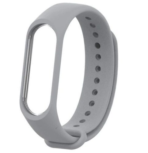 Xiaomi Mi Band 5 / Xiaomi Mi Band 6 Szilikon pánt szürke