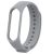 Xiaomi Mi Band 5 / Xiaomi Mi Band 6 Szilikon pánt szürke