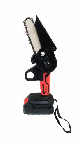 HEDO Mini akkus láncfűrész – Piros