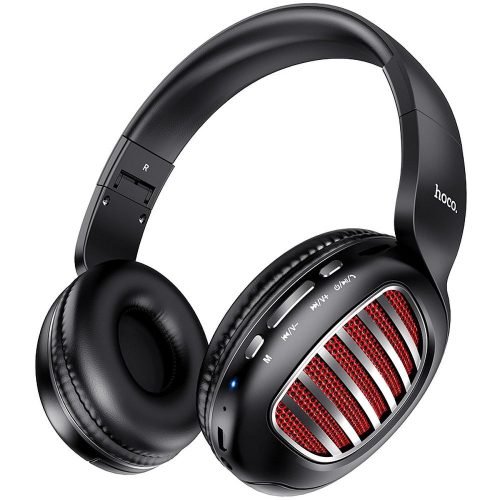 Hoco W23 Brilliant Sound vezeték nélküli Bluetooth fejhallgató fekete