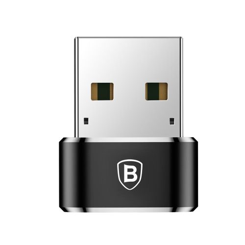 Baseus Type-C ről USB 2.0-ra átalakító adapter 5A fekete CAAOTG-01