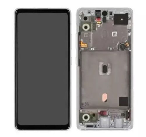 Samsung Galaxy A51 5G (SM-A516F) komplett lcd kijelző érintőpanellel fehér GH82-23100B