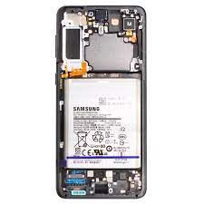 Samsung Galaxy S21 Plus 5G (SM-G996B) komplett lcd kijelző érintőpanellel fekete GH82-24555A
