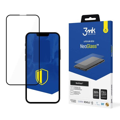 iPhone 12 Pro / 12 Pro Max 3MK NeoGlass hibrid kijelzővédő fekete
