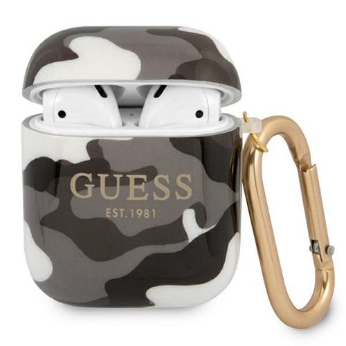 AirPods Guess Camo Collection tok GUA2UCAMG fekete