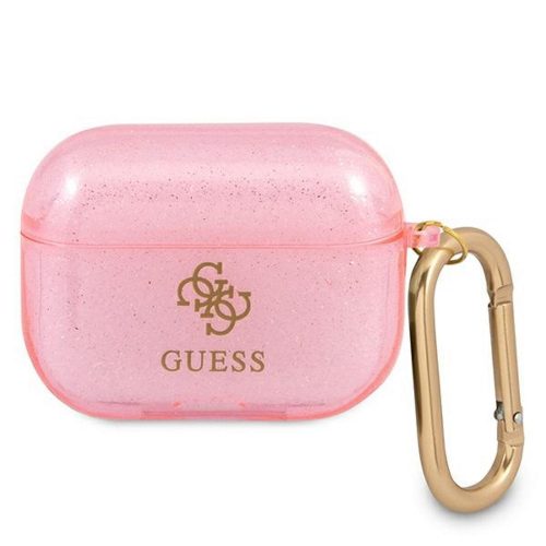 AirPods Pro Guess Glitter Collection tok GUAPUCG4GP rózsaszín