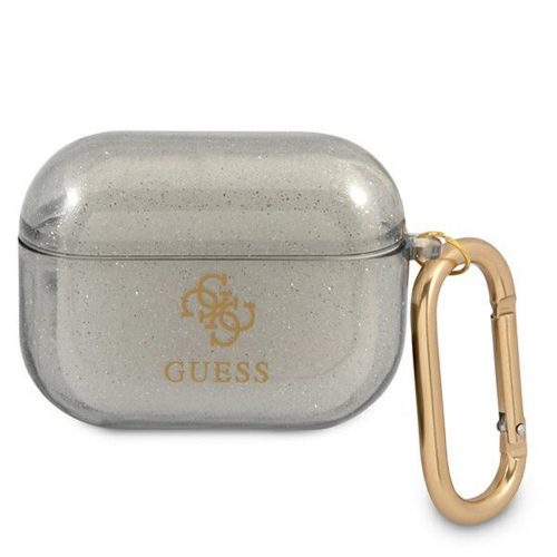 AirPods Pro Guess Glitter Collection tok GUAPUCG4GK fekete