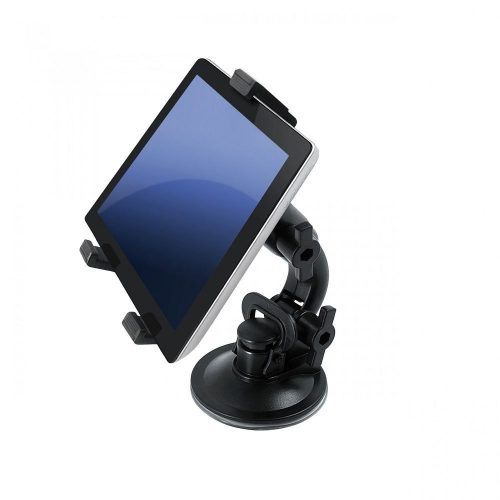 Autós tartó tablet - Univerzális 7" - 10" (2 az 1-ben - szélvédő és fejtámla) (AX-01) fekete