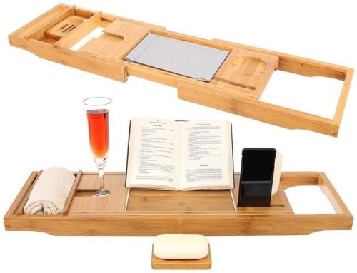 Fürdőtálca, bambusz