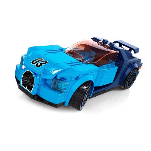 Bugatti Chiron építőkocka szett, 139 darab