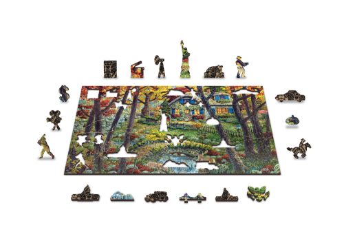 3D puzzle, House in the Forest 400 darab