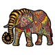 3D fa puzzle, Magic Elephant 245 darab