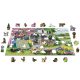 3D fa puzzle, Rural Garden 505 darab