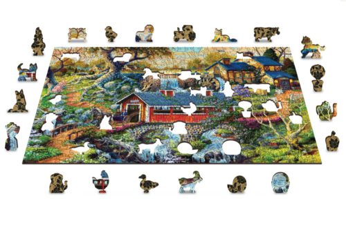 3D fa puzzle, Country Bridges 505 darab