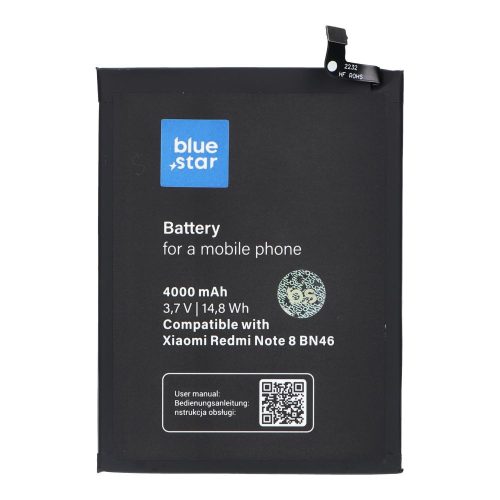 Xiaomi Redmi Note 8 / Redmi 7 akkumulátor Blue Star BN46 Li-Ion 4000mAh
