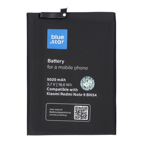 Xiaomi Redmi Note 9 Blue Star BN54 Li-Ion 5020mAh