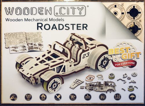 3D fa puzzle, Car Roadster