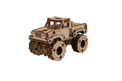3D fa puzzle, Monster Truck Model 3