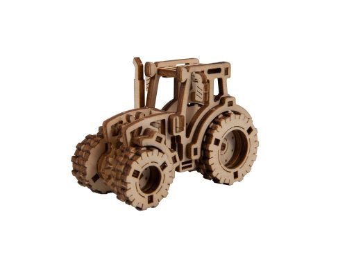 3D fa puzzle, Model Traktor 1 (Tractor Fendt 210)