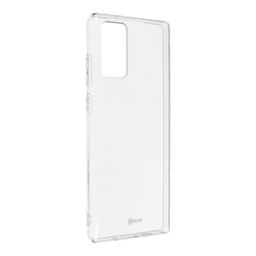 Samsung Galaxy Note 20 Roar Jelly szilikon hátlap tok, átlátszó