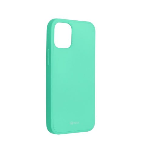 Iphone 12 Mini Roar Colorful Jelly szilikon hátlap tok, menta